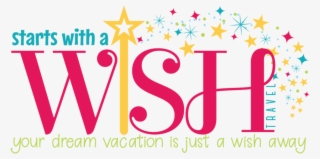 starts with a wish travel - graphic design