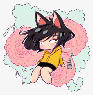 Cat Boy Chibi - Cartoon