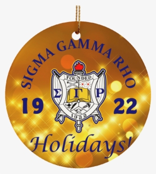 Sigma Gamma Rho Christmas Ornaments - Sgrho