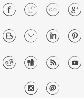 Social Media Icons - Circle