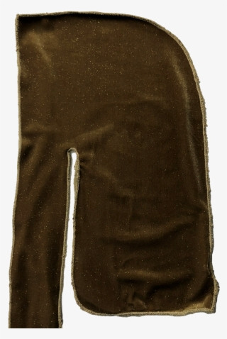 Brown Sparkle Velvet Durag - Leather