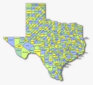 Texas County Map - Counties Texas