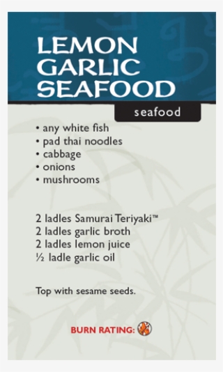 Lemon Garlic Seafood - Best Huhot Recipes