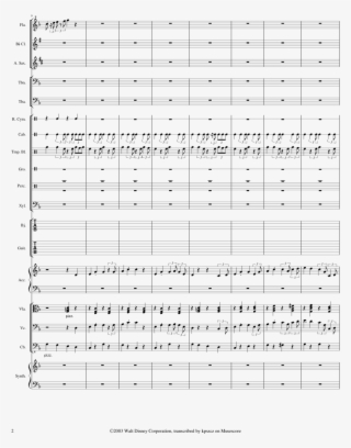 Toontown Online Theme Sheet Music Composed By Jamie - Number