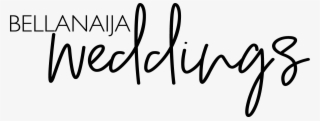 Bellanaija Weddings - Calligraphy