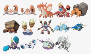 735kib, 1251x748, Crabs - Pokemon