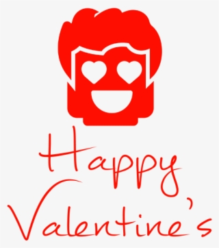 Happy Valentines Love Face - Valentine's Day