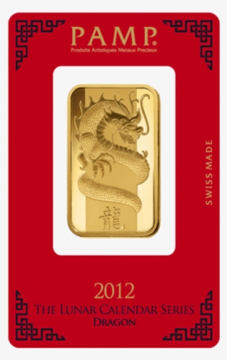 1 Oz Gold Pamp Suisse Dragon Bar - Pamp Suisse Dragon Gold Bar