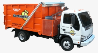 garbage guy has the junk removal truck - commercial vehicle