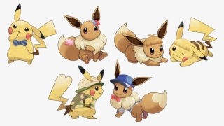The - Pokemon Let's Go Eevee Outfits
