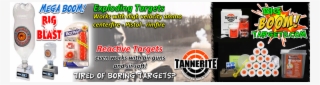 Exploding Re Active Targets - Tannerite