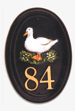 Duck White House Sign - Great Black-backed Gull