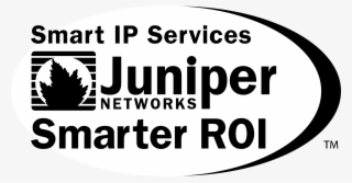 Smart Ip Services Smarter Roi Logo Png Transparent - Juniper Networks