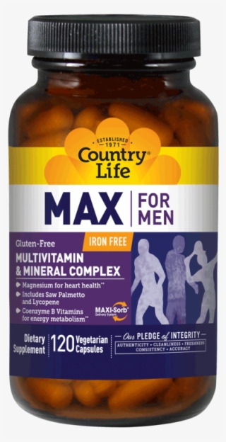 Max For Men﻿® Iron Free