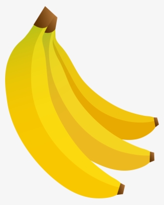 Clipart Of Bunch, Ripe And Banana - Saba Banana