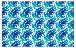 Blue Color Leafly - Motif