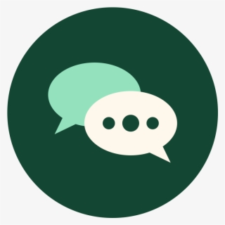Communicationicon - Black Circle