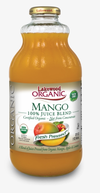 Lakewood Organic Mango Juice Blend, 32 Ounce - Lakewood Organic Pineapple Juice