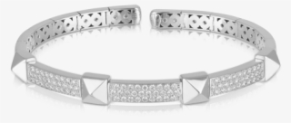 18ct White Gold Bangle - Bangle