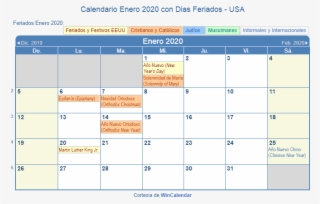 Calendario Estados Unidos Enero 2020 En Formato De - June 2019 Holiday Calendar