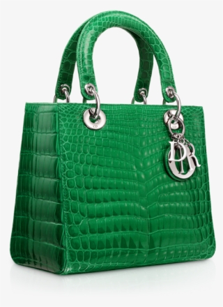 Dior Vert Vif Glossy Crocodile Lady Dior Bag Green - Fake Green Louis ...