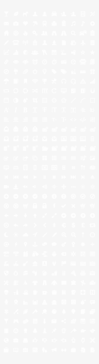 Glyphicons-white - Finsbury Park, London