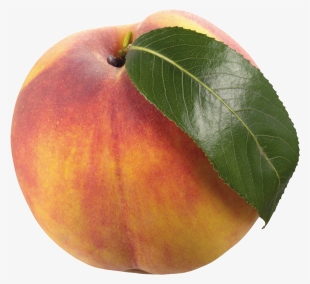 Download Peach With Leaf Clipart Png Photo - Peach