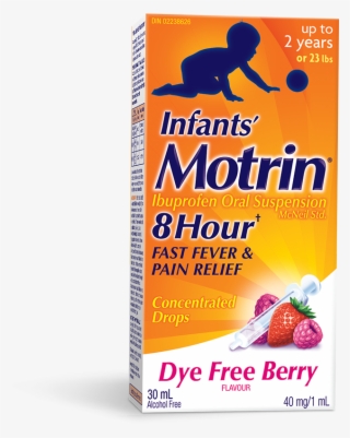 Available In Non-staining Dye Free Berry Flavour - Infant Motrin Concentration