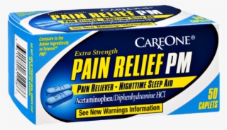 Careone Pain Relief Pm Pain Reliever- Nighttime Sleep - Health Care