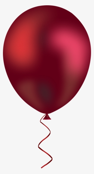 Balloon Vector Drawing - Transparent Red Balloon Png
