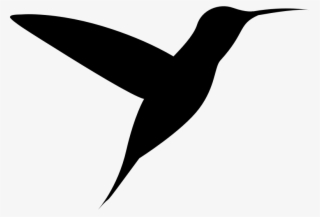 Hummingbird Silhouette - Hummingbird Silhouette Clipart Free