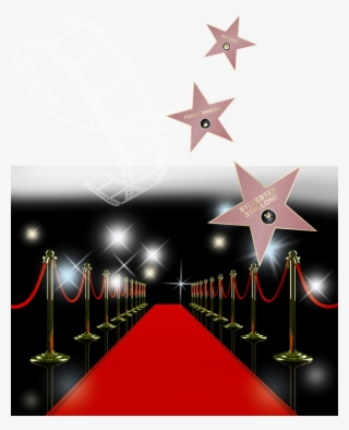Hollywoodawards Nights You Would Like To Spend - Red Carpet With Flashing Lights