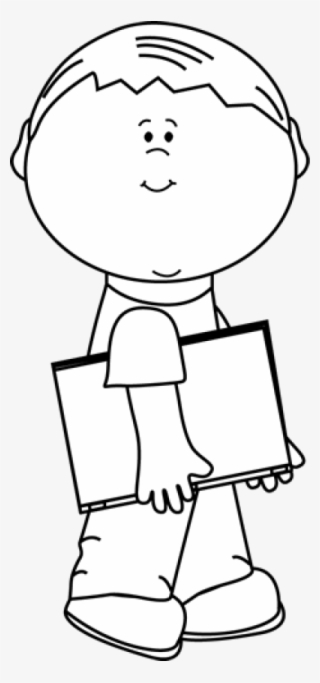 Book Clip Art Book Images - Black And White Student Clip Art