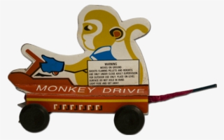 Monkey Drives Car - Toy Vehicle