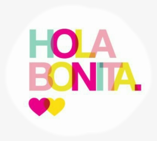 Hola Sticker - Hola Bonita
