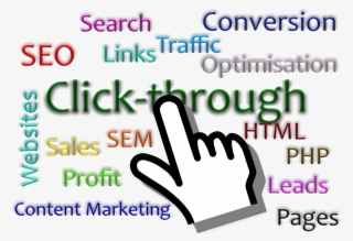 Click-through Seo - Pointing Finger