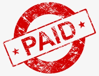 Free Png Paid Stamp Png - Paid Stamp Png
