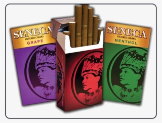 Click To Enlarge Image Seneca Filtered Cigars - Illustration