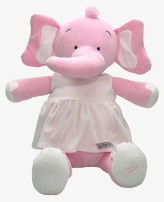 elefante de pelúcia rosa lavine - stuffed toy