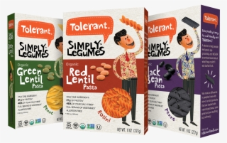 Tolerant Simply Legumes™ Made With One Simple Ingredient - Brand Pasta