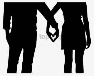 Free Png Couple Silhouette Holding Hands Png Image - Couple Holding Hands Clipart