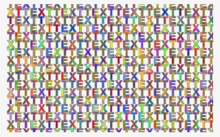 Polyprismatic Text Background No Bg - Visual Arts