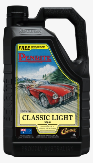 Penrite Oil Classic Light 20w-60 Vintage/classic - Penrite 10 Tenths 10w60