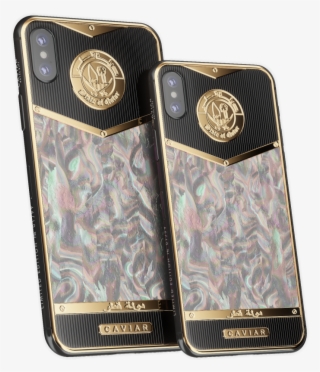 Caviar Iphone Xs Qatar - Real Mother Of Pearl Iphone Xs Max Case