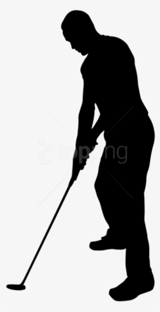 Free Png Golf Player Silhouette Png Images Transparent - Golf Player Silhouette Png
