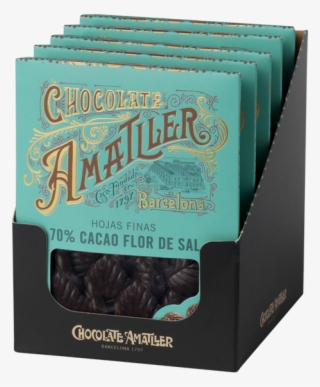 Delicious Thin Leaves Of 70% Cocoa Chocolate With A - Amatller