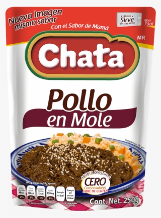 Chata Pollo En Mole 250g - Chata Refried Bean 15.2