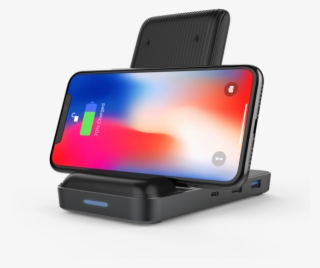 Wireless Charger Usb-c Hub For Iphone & Android - Battery Charger