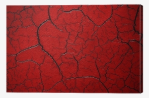 Grunge Bloody Texture With Crack Canvas Print • Pixers® - Mosaic