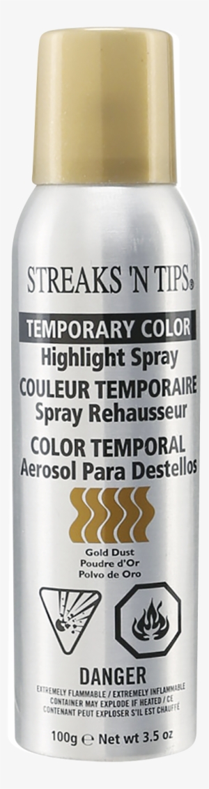 Temporary Highlight Color Spray By Streaks N' Tips - Streaks N Tips Temporary Color Highlight Spray Burnt
